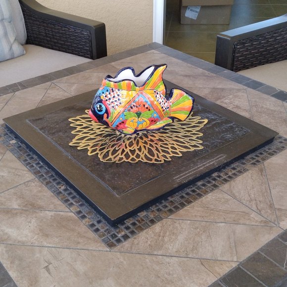 Brand New The Eclectic Home 24 Piece Placemat, Coaster, Napkin & Napkin Ring Set - Picture 12 of 13